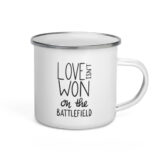 Not a Trophy Enamel Mug